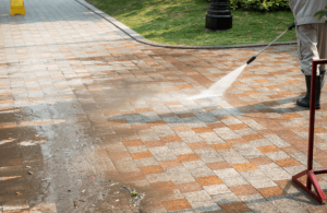 Pressure Washing Service 10 Interlocking Stone Cleaning
